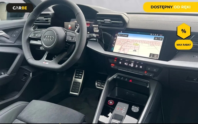 Audi S3 cena 197006 przebieg: 5, rok produkcji 2024 z Mieszkowice małe 29
